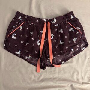 Aerie Pigeon Pajama Shorts XS